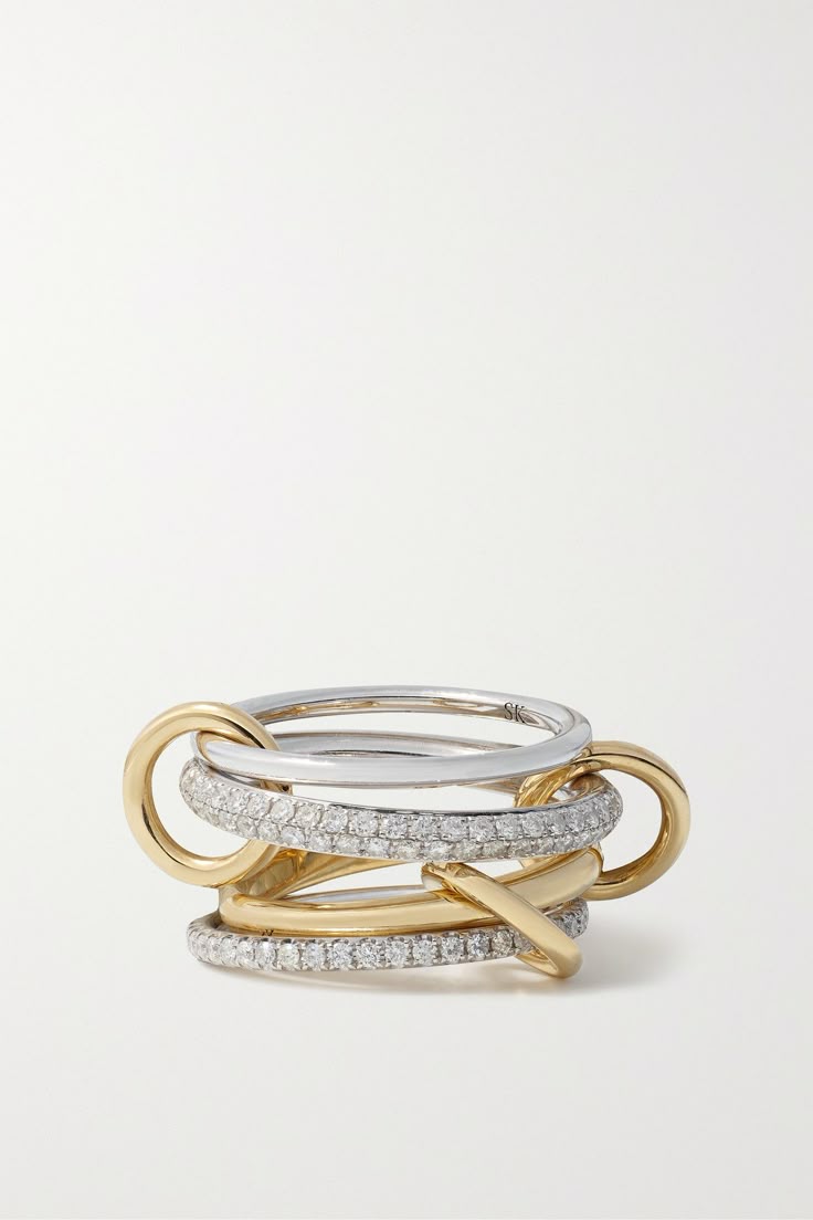 Anello Rings bicolor