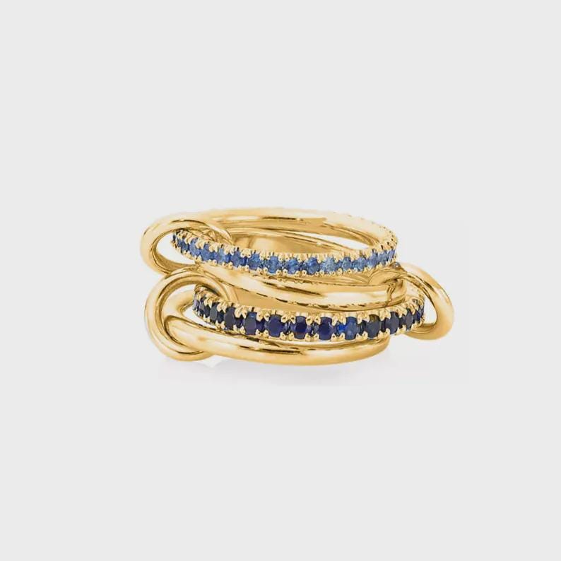 Anello Rings Blu