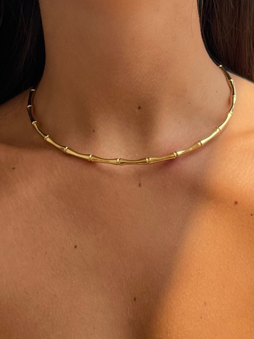 Collana-Choker Bamboo